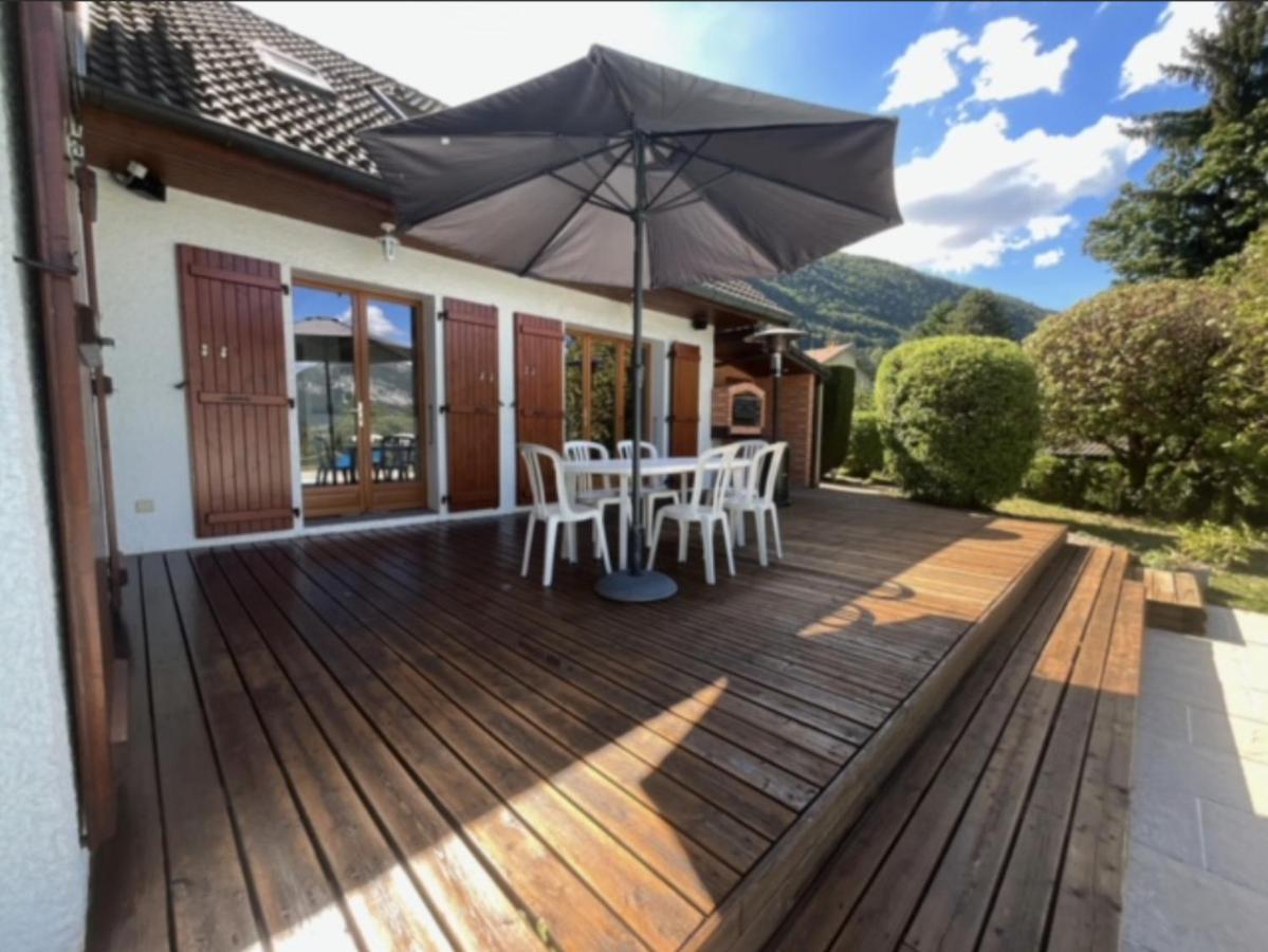 Villa Avec Piscine, Vue Lac Et Montagne Sévrier Eksteriør billede